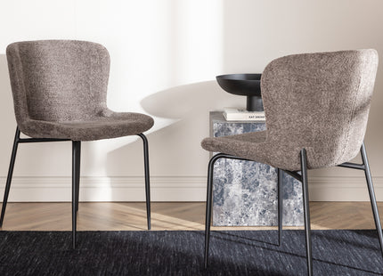 Venture Home Modesto Matstolar 2-pack Brun