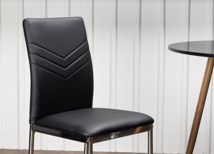 Venture Home Lily Matstolar 2-pack Svart