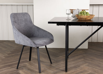 Venture Home Rosie Matstolar 2-pack Grå