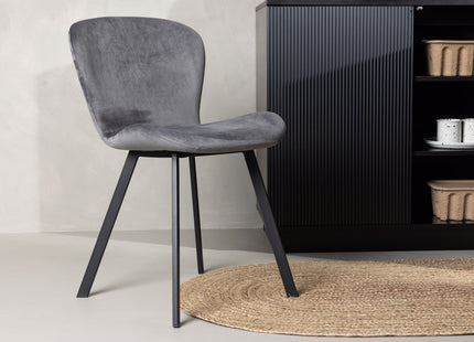 Venture Home Lilja Matstolar 2-pack Grå