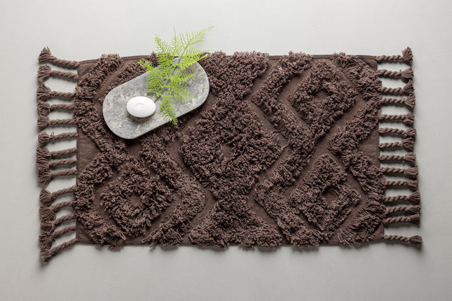 Venture Home Hilma Rektangulära Matta 80 x 50 Brun