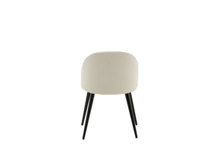 Venture Home Velvet Matstolar 2-pack Grädde