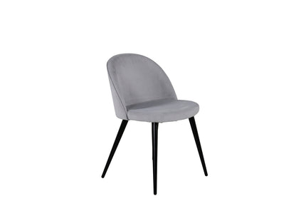 Venture Home Velvet Matstolar 2-pack Ljusgrå