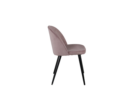 Venture Home Velvet Matstolar 2-pack Dammig rosa
