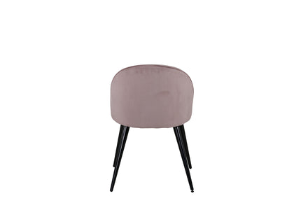 Venture Home Velvet Matstolar 2-pack Dammig rosa