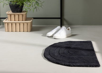 Venture Home Nora Ovala Matta 80 x 50 Svart