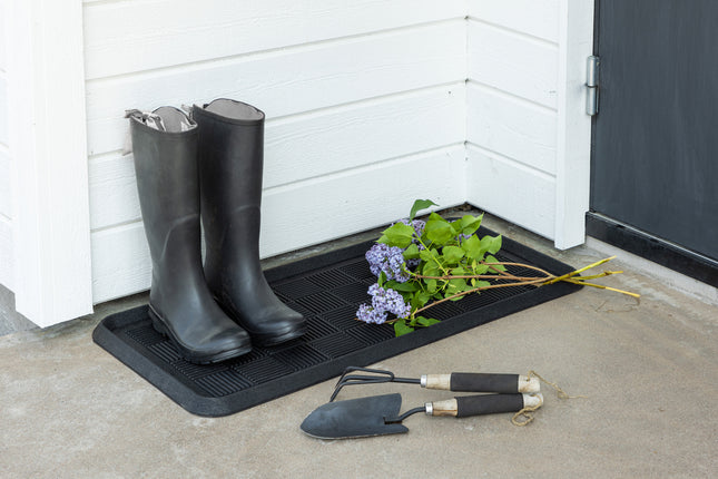 Venture Home Gösta Rektangulära Matta 75 x 45 Svart