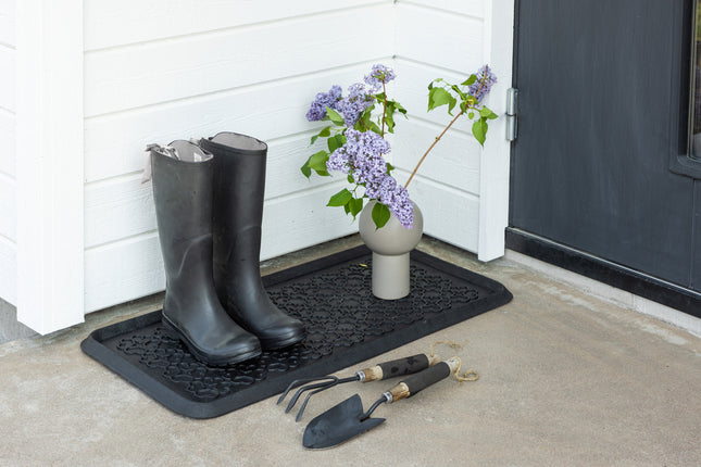 Venture Home Gunnar Rektangulära Matta 75 x 45 Svart