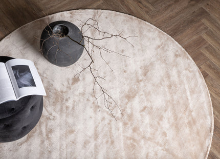 Venture Home Indra Runda Matta ⌀200 Beige