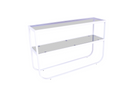 Venture Home Rocker Sidobord 110 x 30 Vit