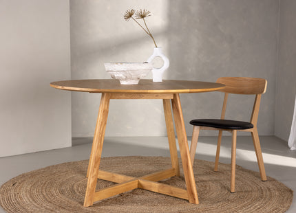 Yakidon Runda Matbord ⌀120 Brown