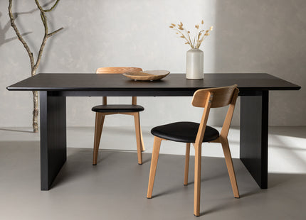 Vail Rektangulära Matbord 200 × 100 Black