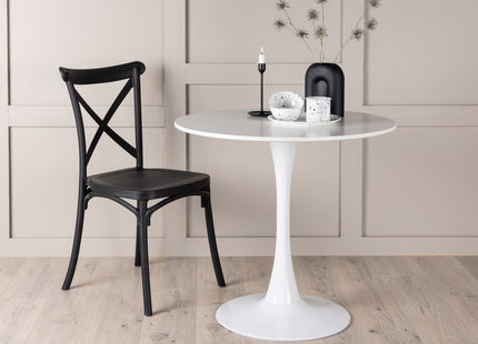 Hamden Runda Matbord ⌀80 White