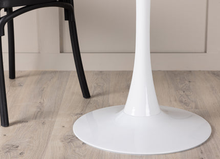 Hamden Runda Matbord ⌀80 White