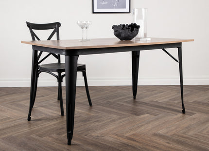Tempe Rektangulära Matbord 140 x 80 Walnut