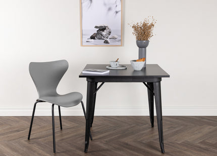 Tempe Rektangulära Matbord 80 x 80 Black