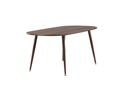 Sanford Ovala Matbord 180 x 90 Mörkbrun