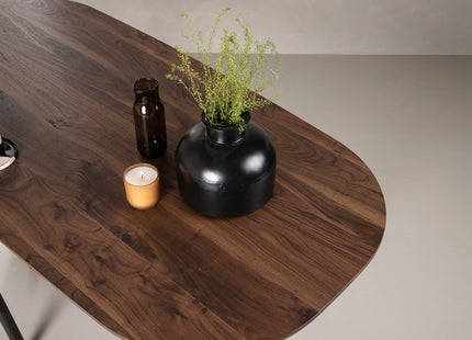 Sanford Ovala Matbord 180 x 90 Mörkbrun