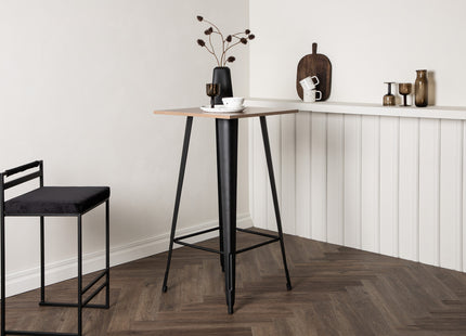 Venture Home Tempe Barbord 60 x 60 Valnöt