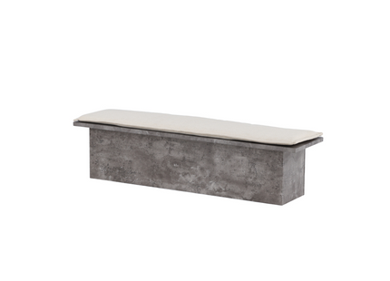 Venture Home Kellogg Bänk 40 x 45 x 160 Grå