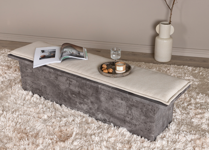 Venture Home Kellogg Bänk 40 x 45 x 160 Grå
