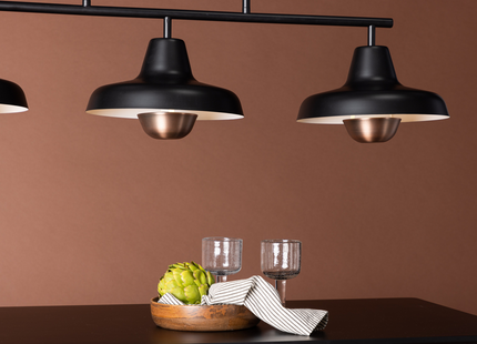 Venture Home Stöten Taklampa Svart