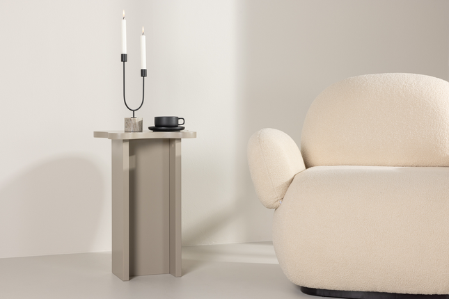 Venture Home Molde Piedestal 42 x 30 Beige