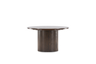 Venture Home Bianca Soffbord ⌀80 Mocca