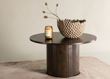 Venture Home Bianca Soffbord ⌀80 Mocca