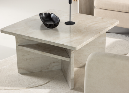 Venture Home Ålesund Soffbord 75 x 75 Beige