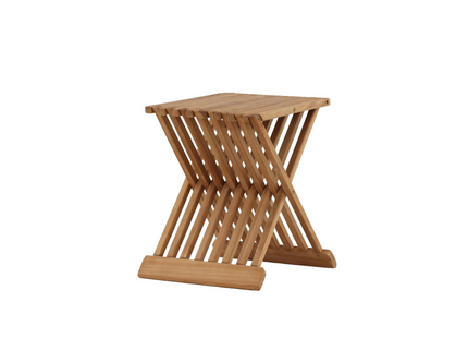 Venture Home Ghana Sidobord Utomhus 40 x 40 Natur
