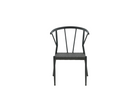 Venture Home Stina Matstol Utomhus 6-pack Svart