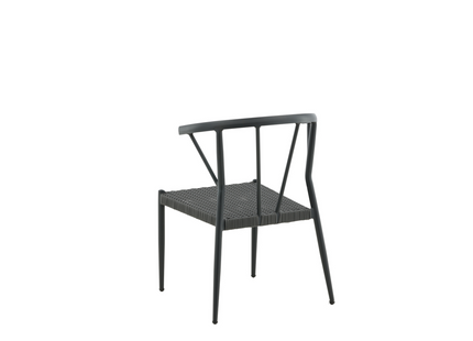 Venture Home Stina Matstol Utomhus 6-pack Svart