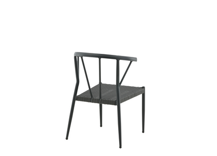 Venture Home Stina Matstol Utomhus 6-pack Svart