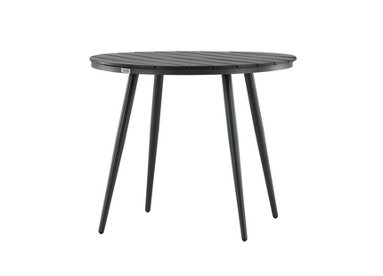 Venture Home Break Runt Matbord Utomhus ⌀90 Svart