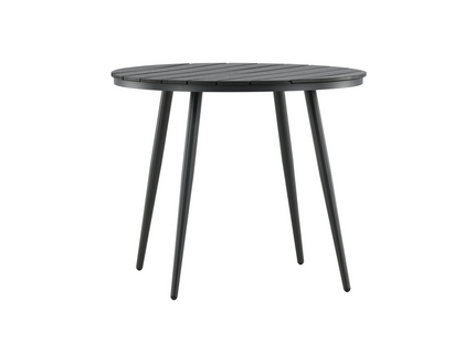 Venture Home Break Runt Matbord Utomhus ⌀90 Svart