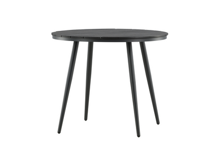 Venture Home Break Runt Matbord Utomhus ⌀90 Svart