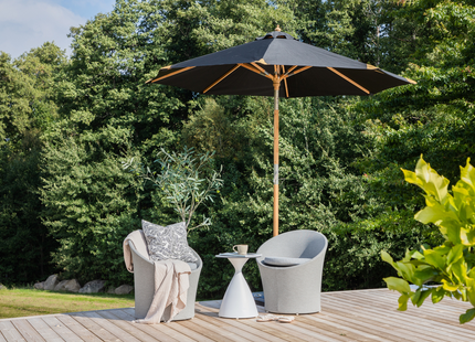 Venture Home Cerox Parasoll ⌀270 Svart