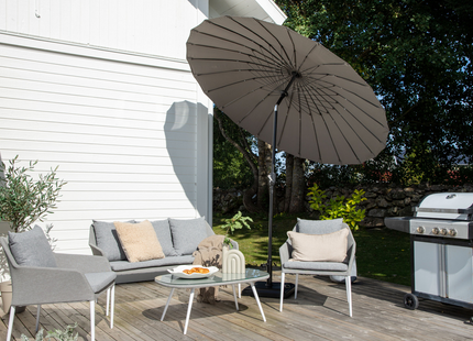 Venture Home Palmetto Parasoll ⌀270 Grå
