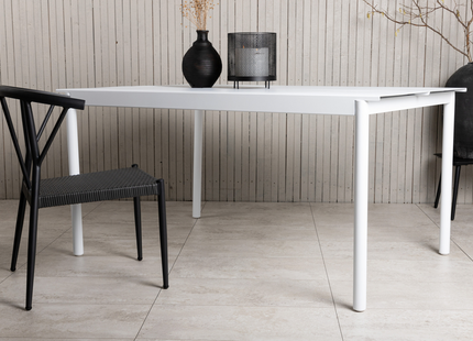 Venture Home Modena Rektangulärt Matbord Utomhus 150 x 100 Vit