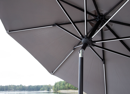 Venture Home Sabal Parasoll 270 × 241 × 270 Grå