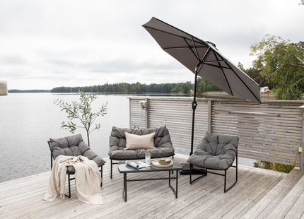Venture Home Sabal Parasoll 270 × 241 × 270 Grå