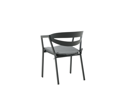 Venture Home Slit Matstol Utomhus Svart