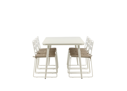 Venture Home Lina STOLSDYNA 45 x 3 x 42 Beige, 6-pack