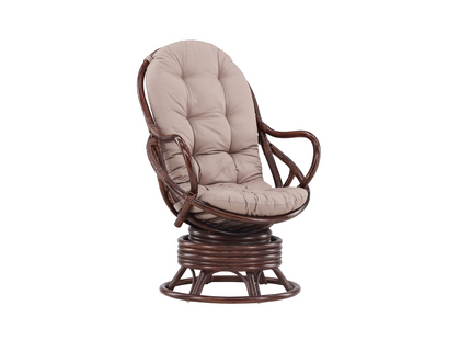 Venture Home Swing Loungefåtölj Utomhus Mörk valnöt