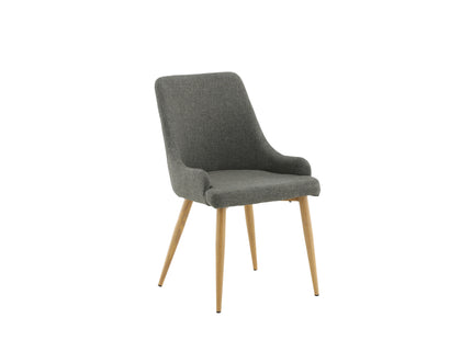 Venture Home Plaza Matstolar 2-pack Mörkgrå