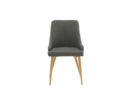Venture Home Plaza Matstolar 2-pack Mörkgrå