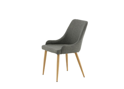 Venture Home Plaza Matstolar 2-pack Mörkgrå