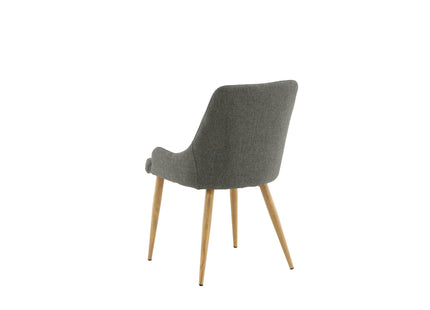 Venture Home Plaza Matstolar 2-pack Mörkgrå