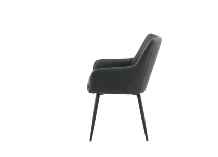 Venture Home Comfort Matstolar 2-pack Svart
